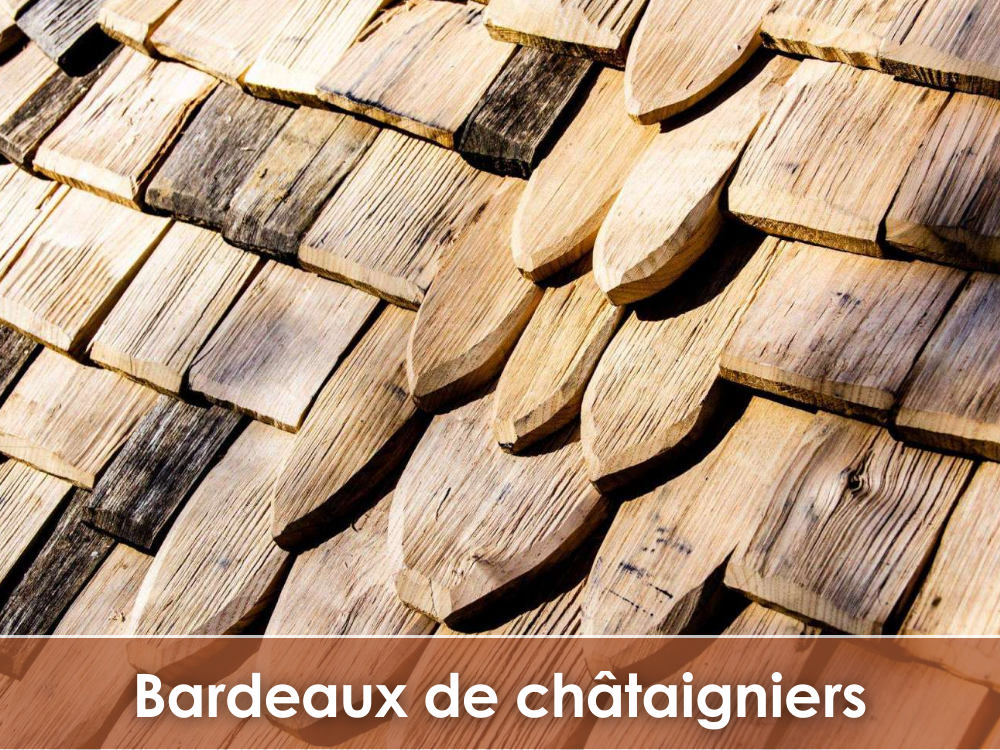 Bouton d'accès à la formation Bardeaux de châtaigniers