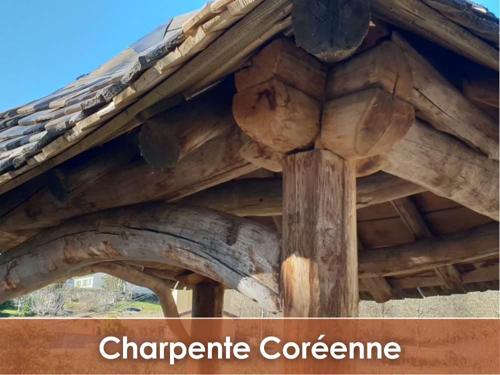 Bouton d'accès à la formation Charpente coréenne