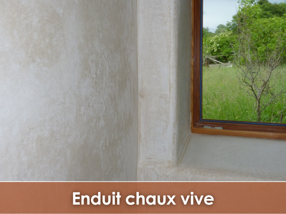 Bouton d'accès à la formation Enduit chaux vive