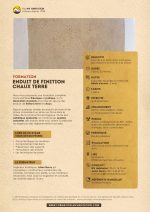 Fiche Formation Enduit chaux terre