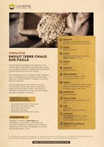 Fiche formation Enduit terre chaux sur paille